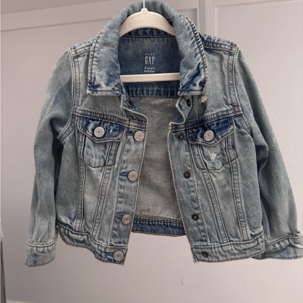 GAP Kids Classic Light Blue Jean Jacket NWOT